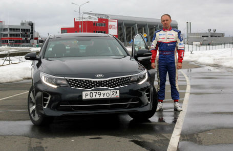 Михаил Скрипников и Kia Optima GT