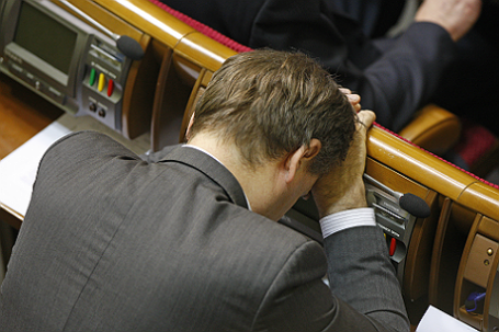 Заседание Верховной рады Украины.