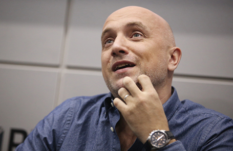 Писатель Захар Прилепин.