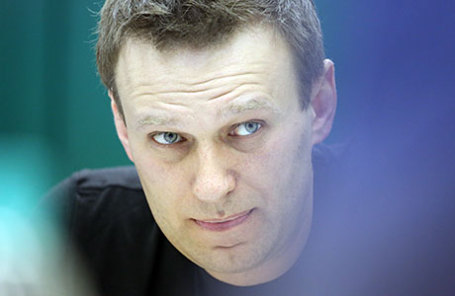 Оппозиционер Алексей Навальный.