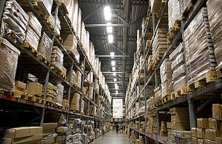 Склад IKEA.