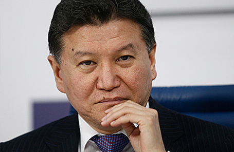 Кирсан Илюмжинов.