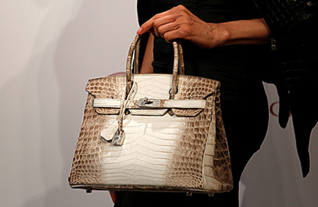 Сумочка Hermes, проданная на аукционе Christie's.