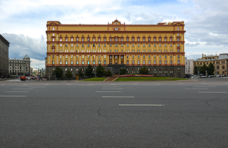 Здание ФСБ РФ на Лубянской площади.