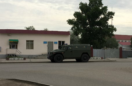 База национальной гвардии после нападений в Актобе.