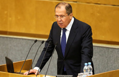 Министр иностранных дел России Сергей Лавров.