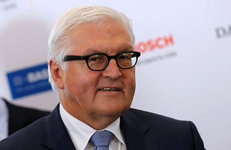 Вице-канцлер Германии Франк-Вальтер Штайнмайер. 