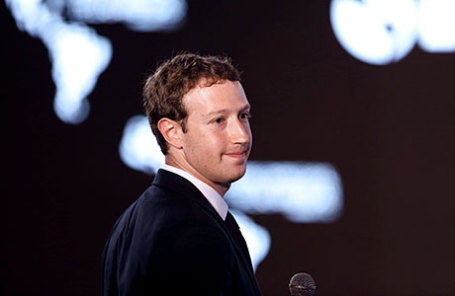 Руководитель компании Facebook Марк Цукерберг.