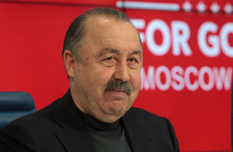 Советский футболист, футбольный тренер Валерий Газзаев.