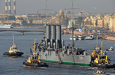 Крейсер «Аврора».