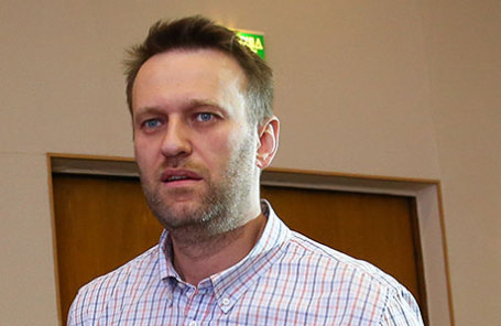 Оппозиционер Алексей Навальный.