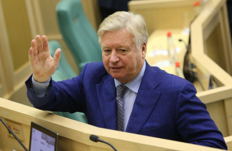 Почетный президент Олимпийского комитета России Леонид Тягачев.