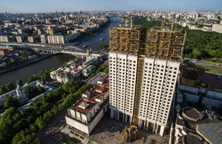Вид на здание Российской академии наук (РАН).