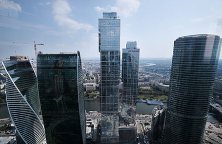 Вид на Московский международный деловой центр «Москва-Сити».