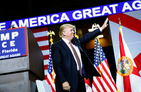 Кандидат в президенты США Дональд Трамп.