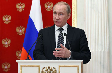 Президент РФ Владимир Путин.
