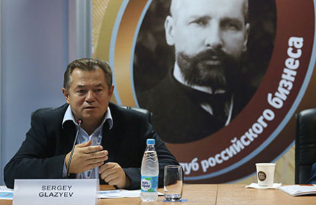 Cоветник президента России Сергей Глазьев.