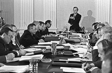 Заседание Совета министров СССР.