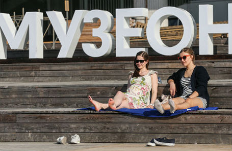В Парке искусств «Музеон».