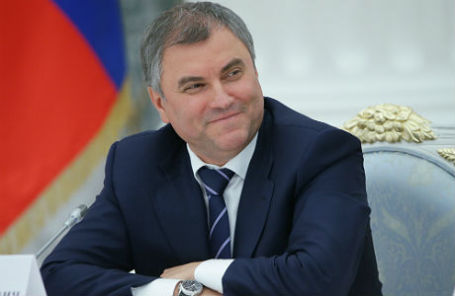 Первый заместитель руководителя администрации президента РФ Вячеслав Володин.