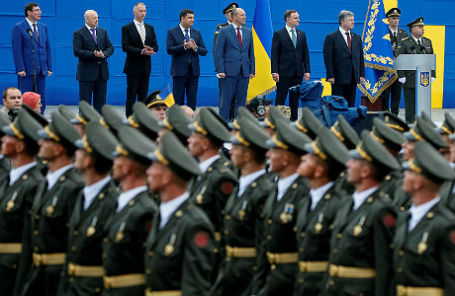 Парад в честь Дня независимости Украины, 24 августа 2016 года.