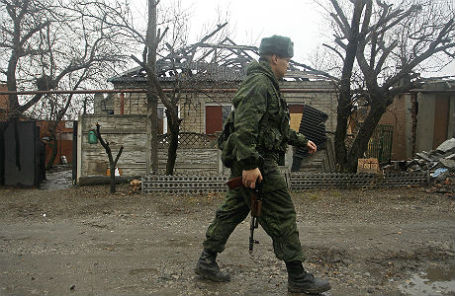 Боец ДНР,