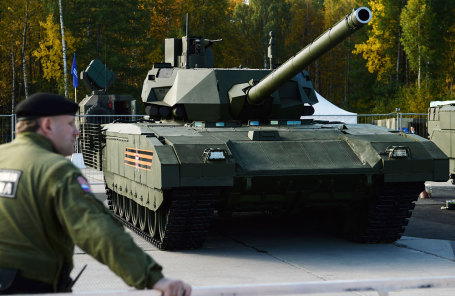 Перспективный основной боевой танк (ОБТ) Т-14 «Армата».