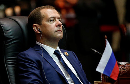 Премьер-министр Дмитрий Медведев.