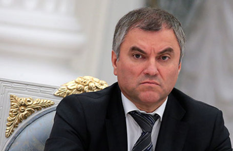 Первый заместитель руководителя администрации президента РФ Вячеслав Володин.