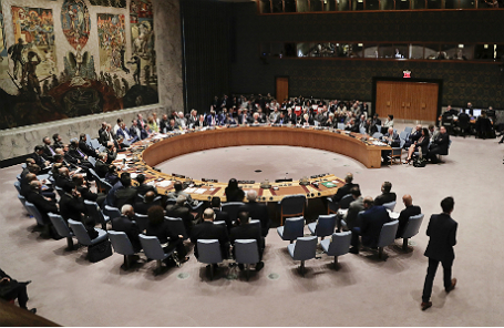 Заседание Совета безопасности ООН по ситуации на Ближнем Востоке в рамках 71-й сессии Генеральной ассамблеи.