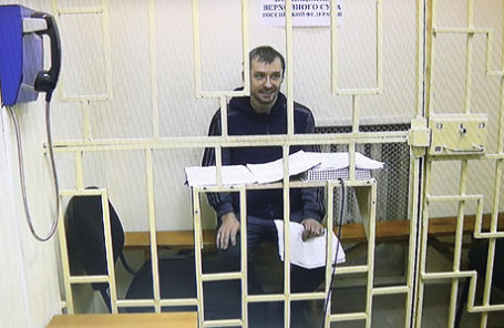 Во время рассмотрения вопроса о законности ареста врио начальника управления «Т» антикоррупционного главка МВД Дмитрия Захарченко, обвиняемого в получение взятки, злоупотреблении полномочиями.
