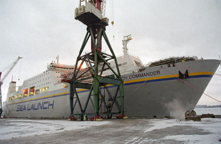 Корабль Sea Launch Commander.