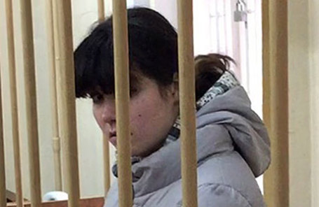 Студентка МГУ Варвара Караулова, обвиняемая в попытке участия в деятельности ИГ.
