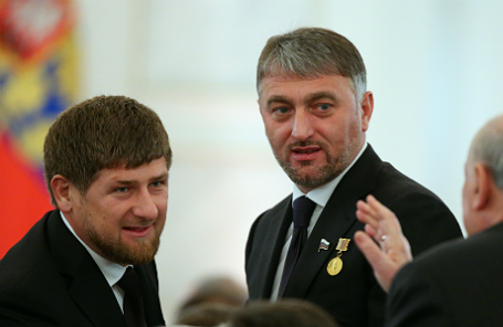 Глава Чеченской Республики Рамзан Кадыров и депутат Государственной Думы РФ Адам Делимханов (слева направо)