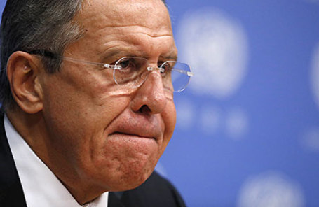 Министр иностранных дел России Сергей Лавров.