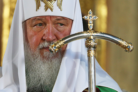 Патриарх Московский и всея Руси Кирилл.