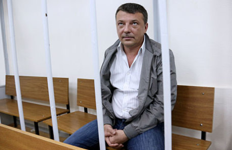 Михаил Максименко, задержанный по подозрению в превышении должностных полномочий и получении взяток от представителей криминального сообщества.