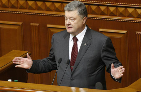Президент Украины Петр Порошенко.