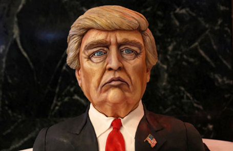Кукла Дональда Трампа.
