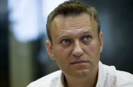 Оппозиционер Алексей Навальный.