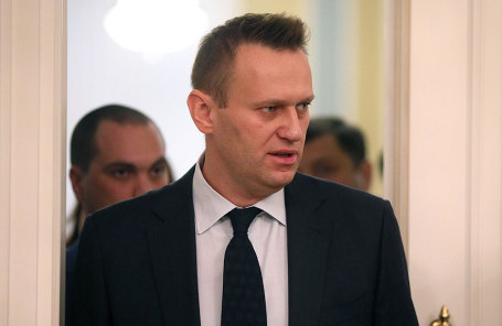 Оппозиционер Алексей Навальный.