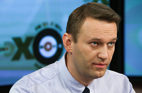 Оппозиционер Алексей Навальный.