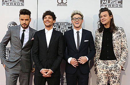 Группа One Direction.