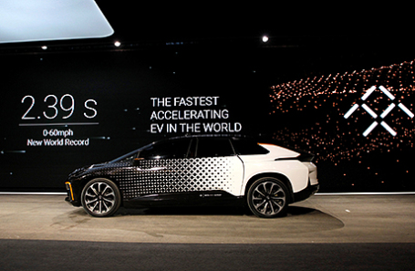 Электромобиль Faraday Future FF 91.