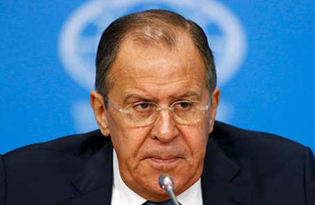 Министр иностранных дел РФ Сергей Лавров.