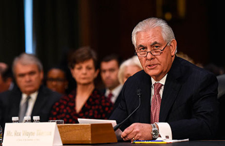 Кандидат на пост государственного секретаря США Рекс Тиллерсон.
