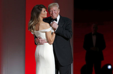 Дональд Трамп и Мелания Трамп.