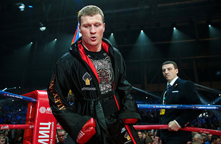 Российский боксер Александр Поветкин.