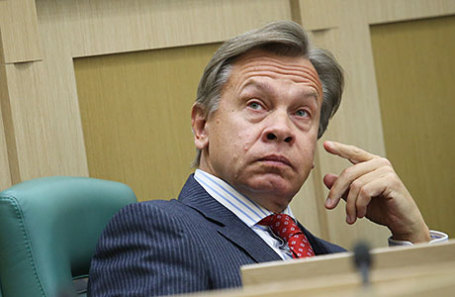 Председатель комитета Совета Федерации по информационной политике Алексей Пушков.