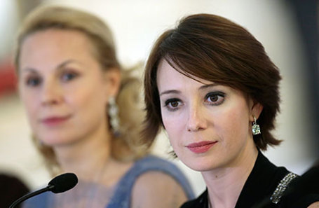 Учредители фонда «Подари жизнь» Дина Корзун и Чулпан Хаматова (слева направо).